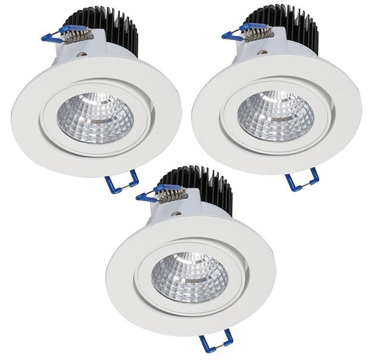 14407 Downlight Led 3 Pack 5W White Tilt