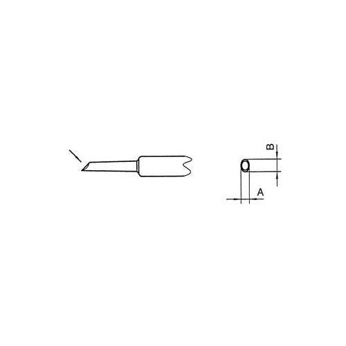 WELLER - NTGW - TIP, 2 X 3 X 13.4 REFLOW