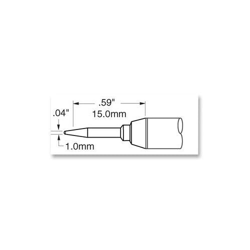 OKI METCAL - SFV-CNL10A - TIP, SOLDERING, CONICAL, LONG, 1.0MM