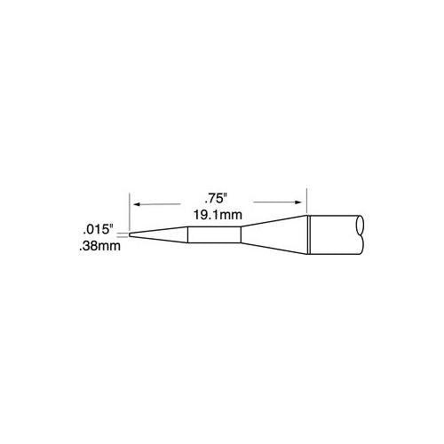 OKI METCAL - TFP-CNP1 - TWEEZER CARTRIDGE CONICAL 0.4MM PAIR