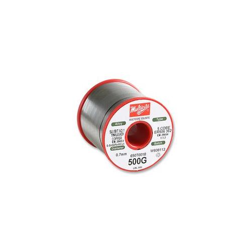 MULTICORE (SOLDER) - DS22 500G REEL - SOLDER WIRE, SAVBIT, 0.71MM, 500G