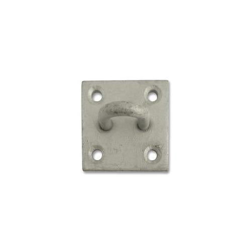 SPT01GP2 - STAPLE ON PLATE 50X50MM HDG (PK2)
