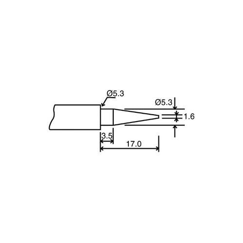 BITC10N1 - 1.6MM ROUND TIP FOR IN04680