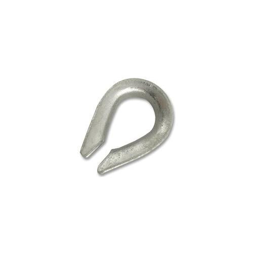 TH08EGP10 - THIMBLE 8MM ELEC-GALV (PK10)
