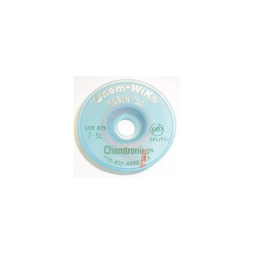 CHEMTRONICS - 61604. - CHEM-WIK 1.9MM/5FT (7-5L) DESOLDERING BRAID