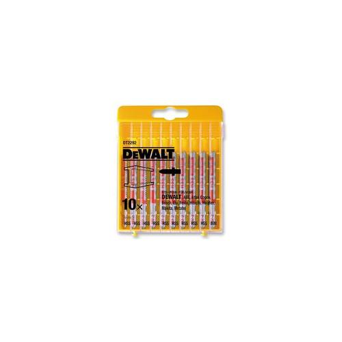 DEWALT - DT2292-QZ - JIGSAW BLADE, 10 PIECE - METAL