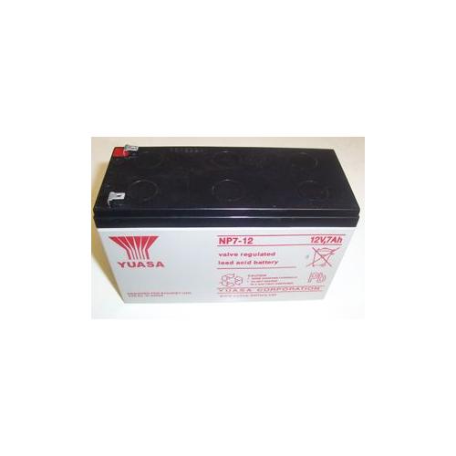 BATTERY, LEAD-ACID 12V 7AH , YUASA , I712 N7-12