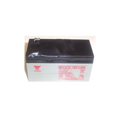BATTERY, LEAD-ACID 12V 1.2AH , YUASA , M1212