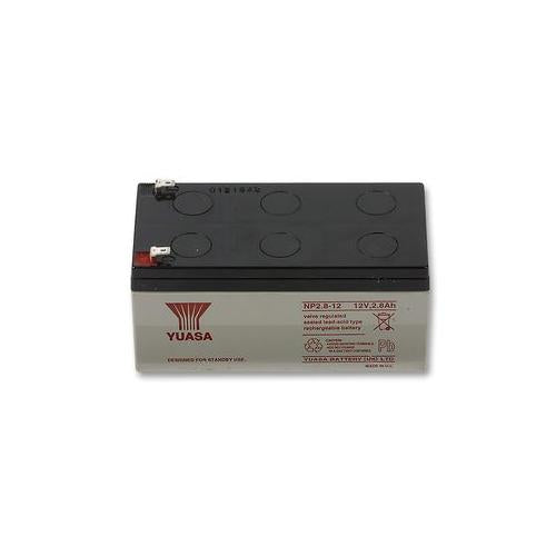 BATTERY, LEAD-ACID 12V 2.8AH , YUASA , NP2.8-12