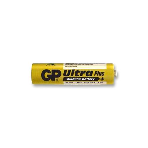 BATTERY, AAA ALKALINE ULTRAPLUS 4 PACK , GP BATTERIES , GP24AU(P)-C4