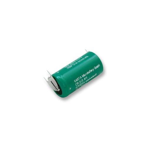 BATTERY, LITHIUM, CR2/3AH, 1500MAH, 3V , VARTA , 6215201013