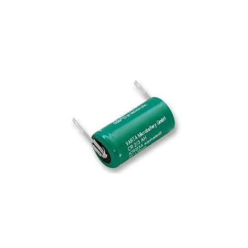 BATTERY, LITHIUM, CR2/3AH, 1500MAH, 3V , VARTA , 6215301301