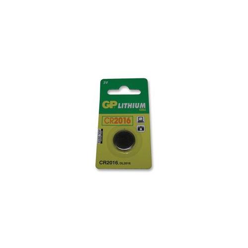 BATTERY, LITH ALARM CA12 3V , GP BATTERIES , GPCA12 CR2016