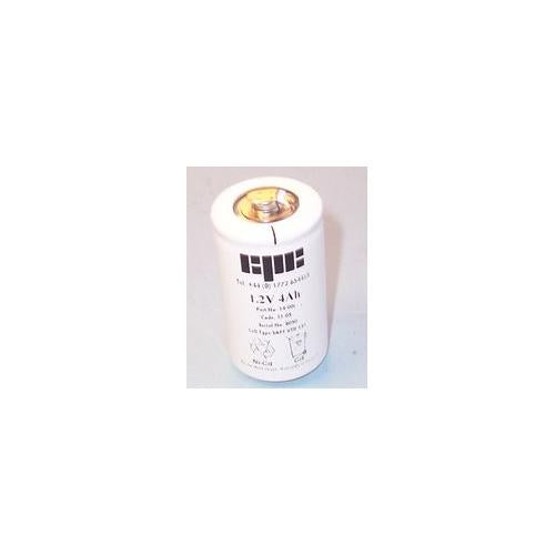 NI-CD +TAGS D FOR EMERGENCY LIGHTING 1.2V 4AH SINGLE CELL RECHARGEABLE BATTERY