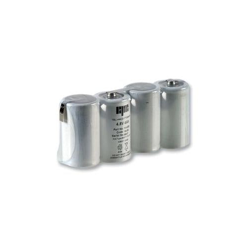 RECHARGEABLE BATTERY PACK, NICD 4XDSS TAGGED FOR EMERGENCY LIGHTING , 14-029