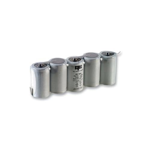 RECHARGEABLE BATTERY PACK, NICD 5XDSS TAGGED FOR EMERGENCY LIGHTING , 14-039
