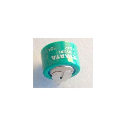 RECHARGEABLE BATTERY, NI-MH MEMPAC PCB 2.4V , VARTA , 2XV80H
