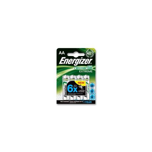 RECHARGEABLE BATTERY, EXTREME NI-MH AA 2300MAH 4 PACK , ENERGIZER , 635730