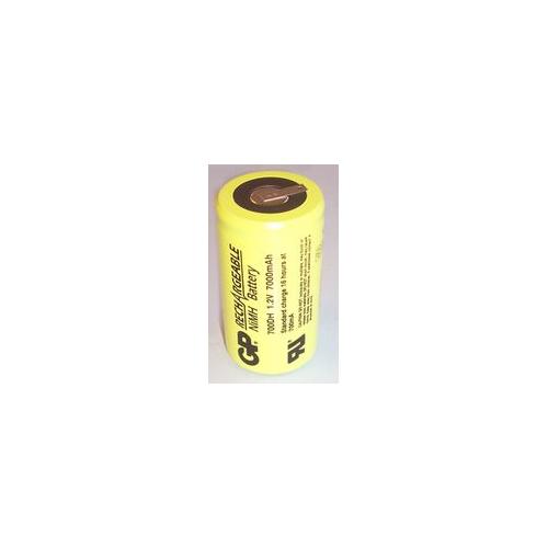 RECHARGEABLE BATTERY, NI-MH D 7AH 1.2V , GP BATTERIES , GP700DH1A1P