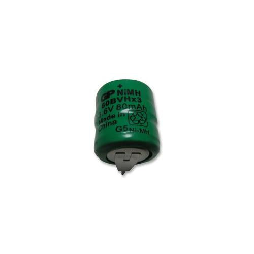 RECHARGEABLE BATTERY, NI-MH BACKUP 3.6V , GP BATTERIES , GP70BVH3A3H