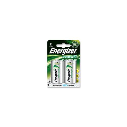 RECHARGEABLE BATTERY, NI-MH D 1.2V  PACK 2 , ENERGIZER , HR20D