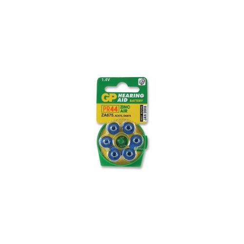 GP BATTERIES - GPZA675-D6 - BATTERY, ZA675 PACK 6