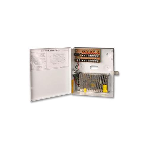 -- - HAY-PSU912-10A - 12V MULTI WAY PSU 9X 12V 10A