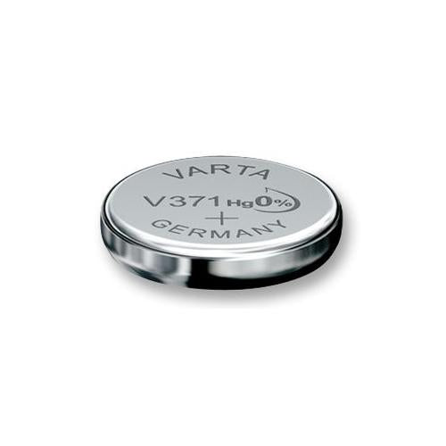 VARTA - 20371101501 - BATTERY, SILVER OXIDE BUTTON CELL, 1.55V, 35MAH, V371