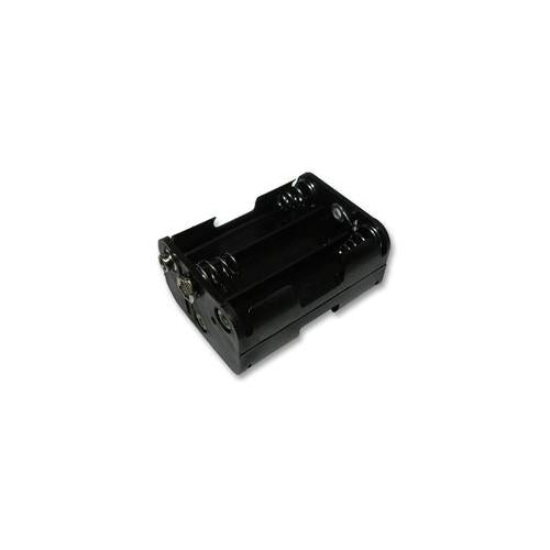 PRO POWER - A-304/IT 03.0080 - BATTERY HOLDER 6XAA BLACK (PK 5)