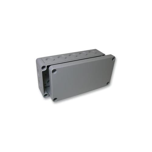 105-410 - IP66 POLYSTYRENE ENCLOSURES WITH METRIC KNOCKOUTS 180 X 15MM