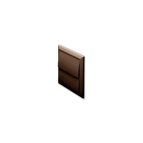 DOMUS - 44910B - GRAVITY FLAP OUTLET, 4" 100MM, BROWN