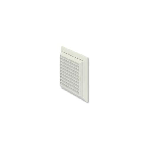 DOMUS - 44954W - LOUVRED GRILLE, 4" 100MM, WHITE