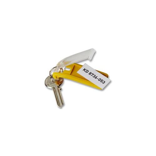 DURABLE OFFICE PRODUCTS - 1957/04 - KEY CLIP YELLOW 6 PACK