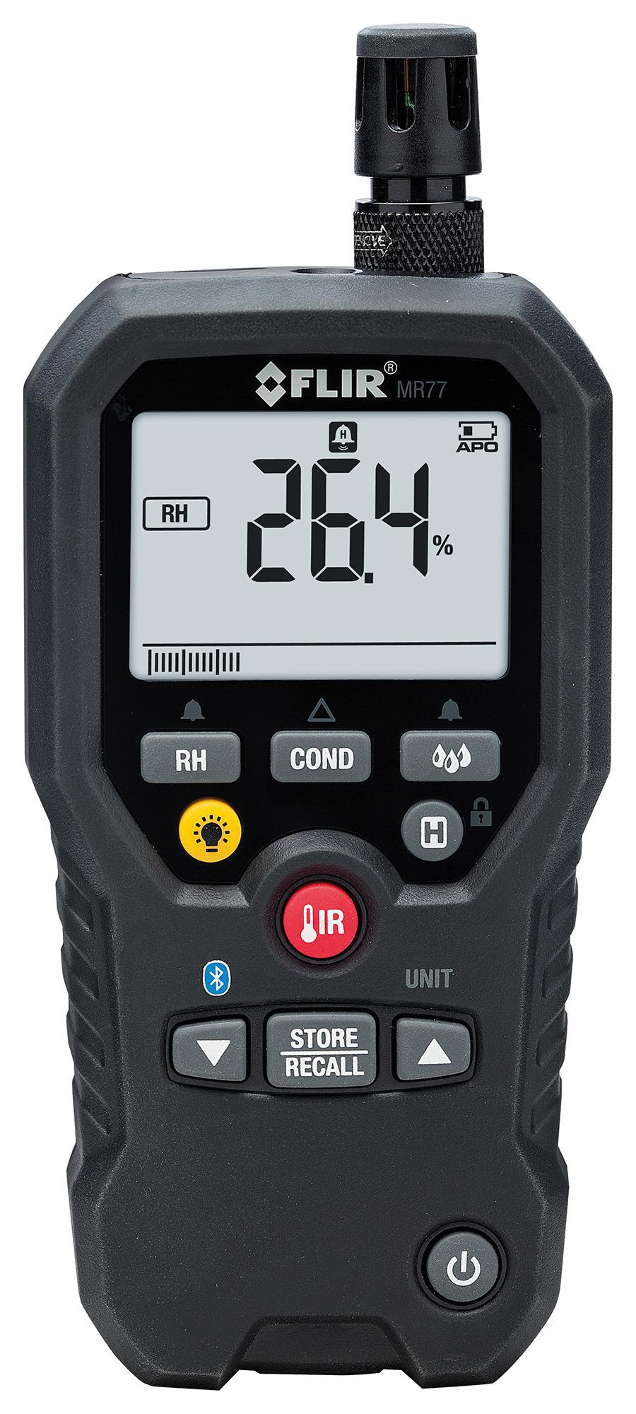 Flir Systems Pinless Moisture Meter With Ir Thermometer & Moisture Pin Probe