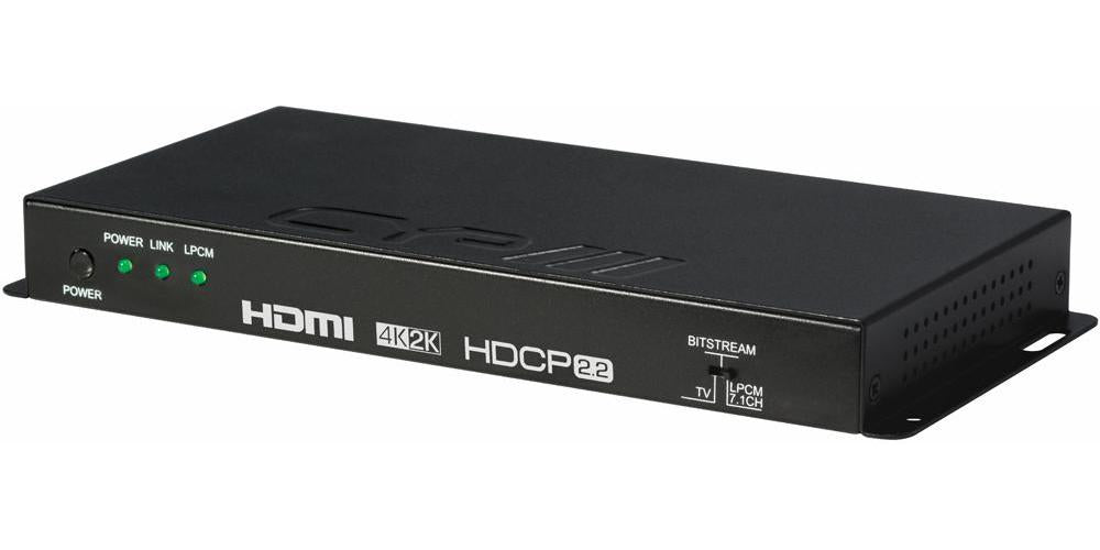 Cyp - AU-11SA-4K22 - Hdmi Audio De-embedder 7.1 + Repeater 4k