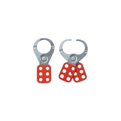 MASTER - 421 - RED SAFETY HASP 4.06CM DIA. JAWS