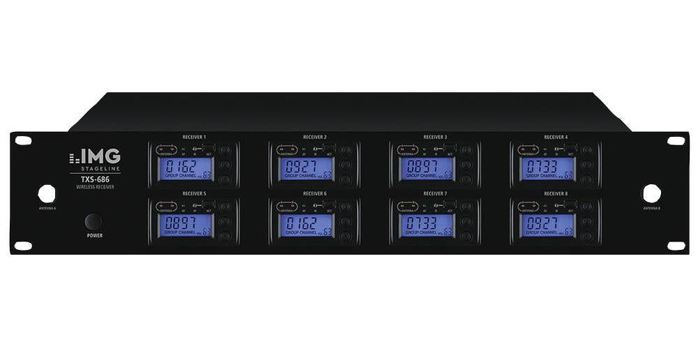 Img Stage Line - TXS-686 - Receiver Unit, 8 Channel