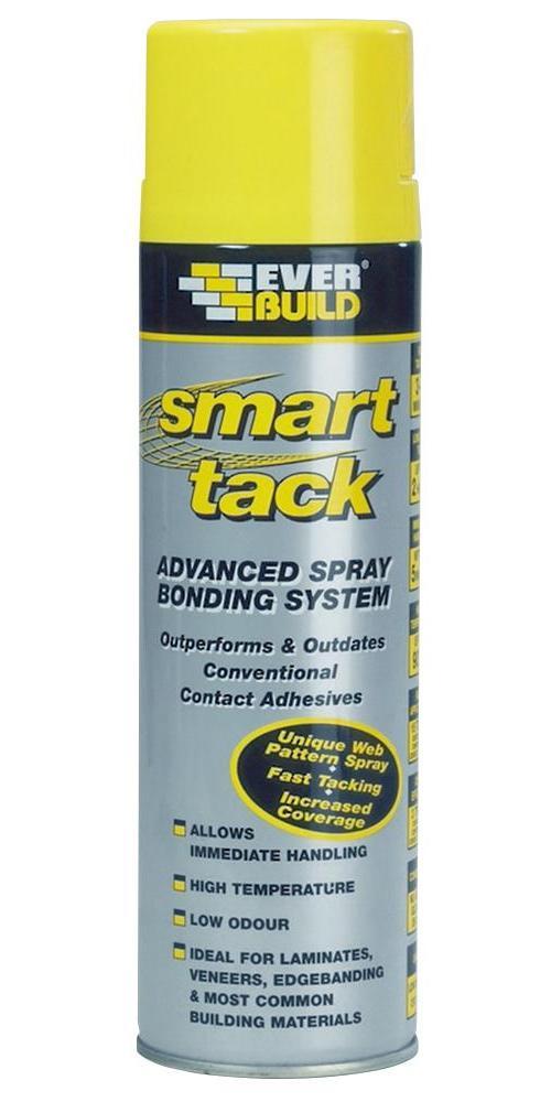 Everbuild - SMARTHANDY - Smart Tack Strong Spray Adhesive 500ml