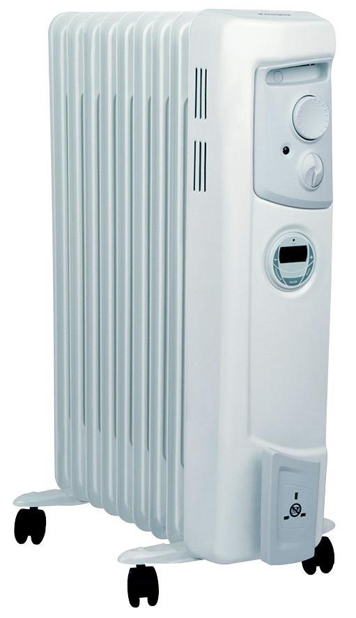 Dimplex - OFC2000TI - Oil Filled Radiator With 24 Hour Timer, 2kw Output