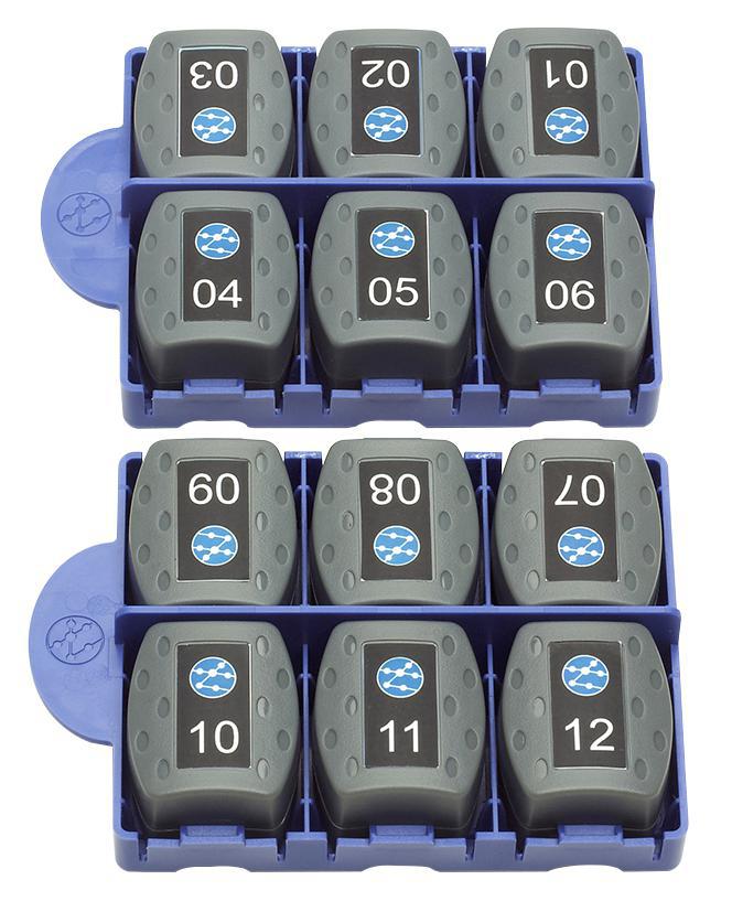 Ideal Networks Rj45 Remotes Set Of 12 For Use Ideal Vdv Ii Series Network Tester