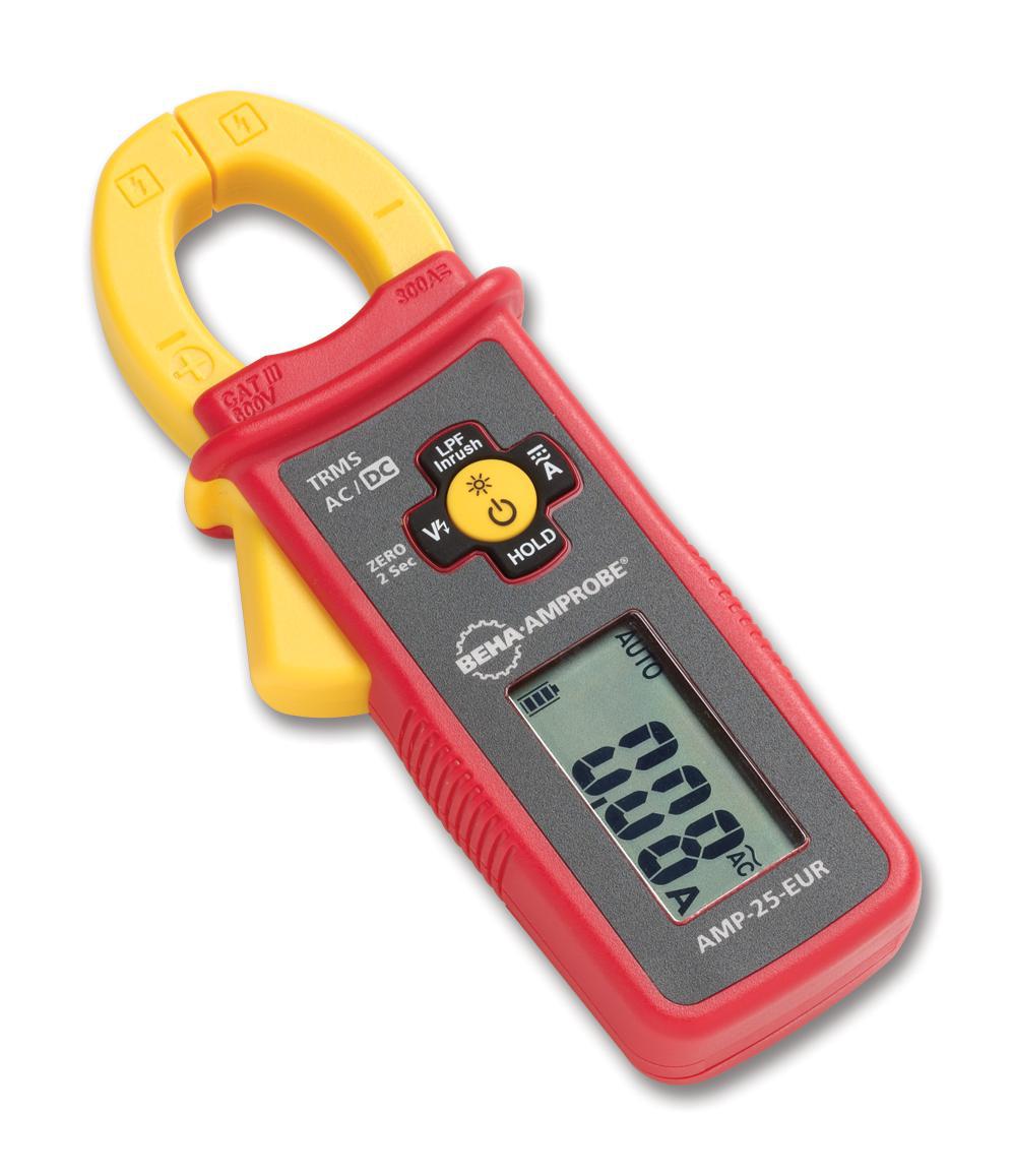 Beha-amprobe - AMP-25-EUR - Digital Clamp Meter, 3-3/4digit, Auto