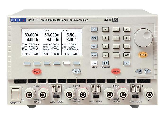 Aim-tti Instruments - MX180TP - Power Supply, 3-ch, 30v, 6a, Prog
