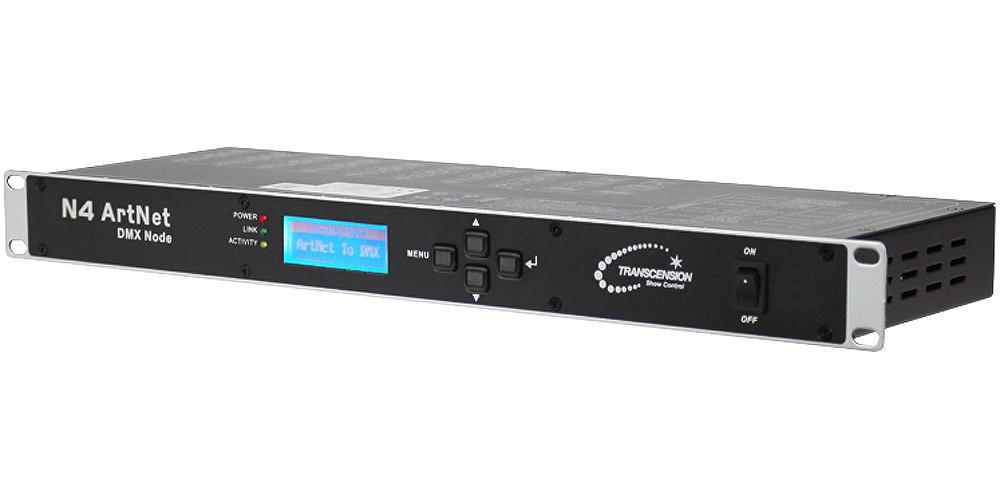 Transcension - N4 - Dmx/artnet Processor, 4 Way