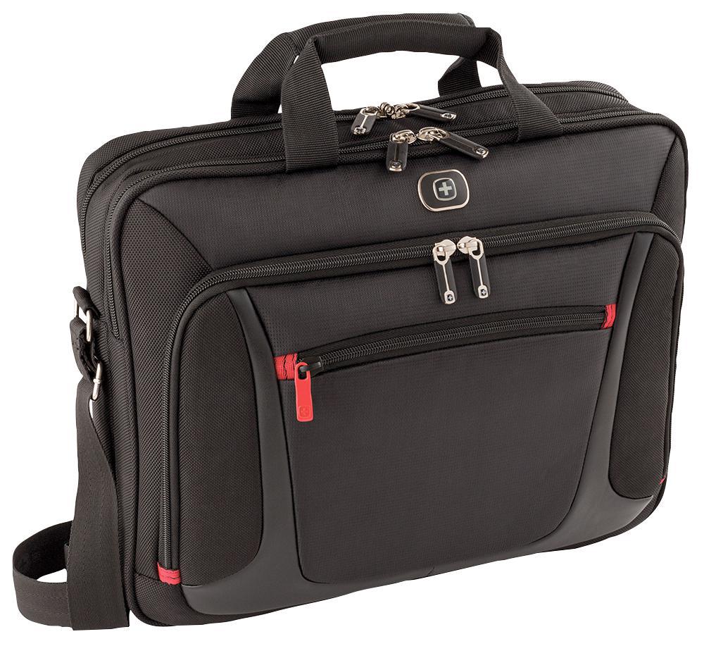 Wenger Swiss Gear 600643 Sensor 15" Macbook Pro Briefcase With Ipad Pocket Black