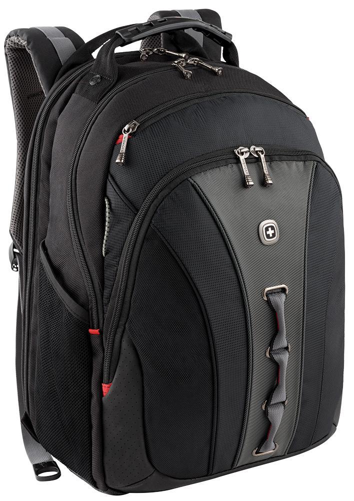 Wenger Swiss Gear - 600631 - Legacy 16" Laptop Backpack, Black/grey