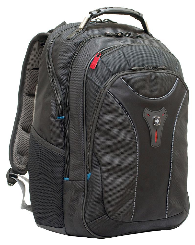 Wenger Swiss Gear - 600637 - Carbon 17" Macbook Pro Backpack, Black