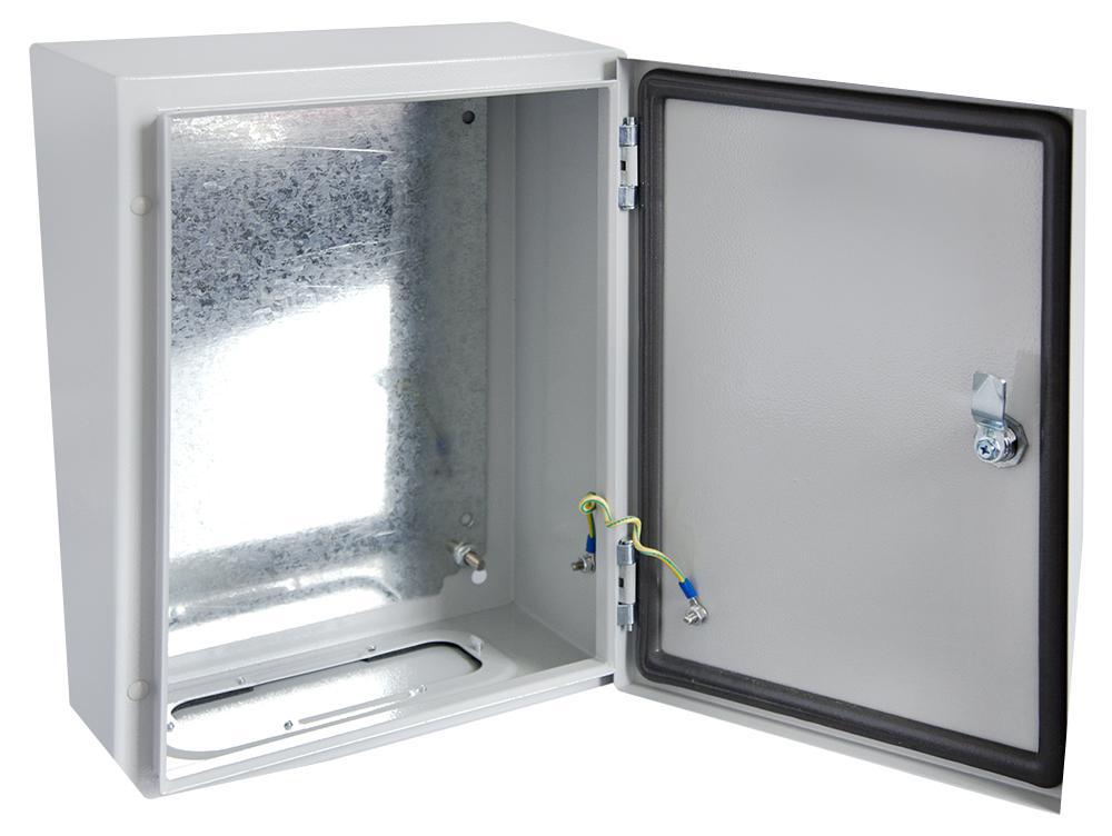 Hylec - DEDS0500 - Steel Door Enclosure, Ip66, Ik10, Grey