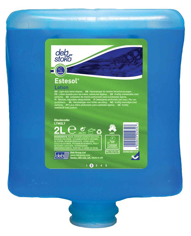 Deb - LTW2LT - Estesol Lotion Wash Hand Cleaner 2l