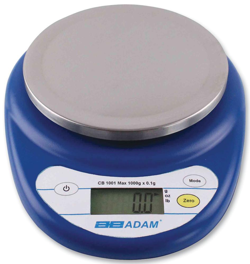 Adam Equipment Compact Portable Digital Scales 130mm Pan 500g Capacity