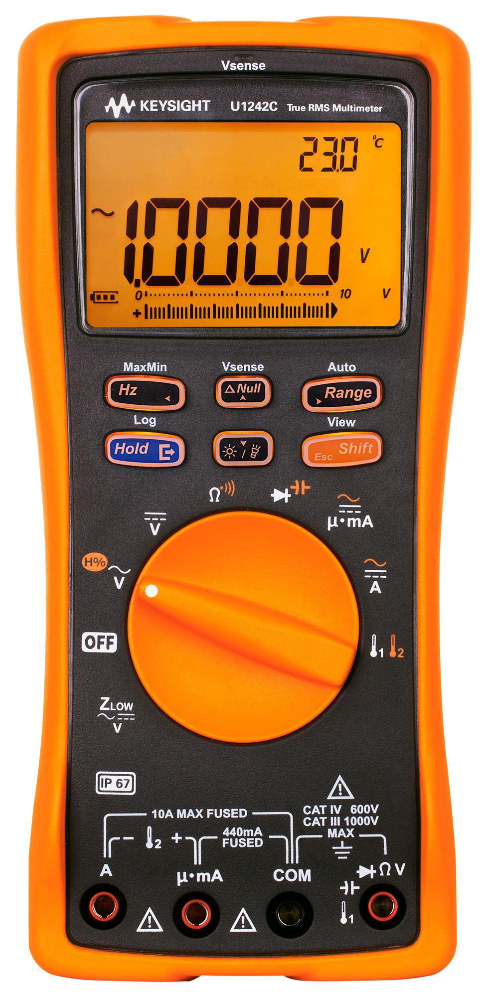 Keysight Technologies - U1242C - True Rms 10000 Count Handheld Dmm